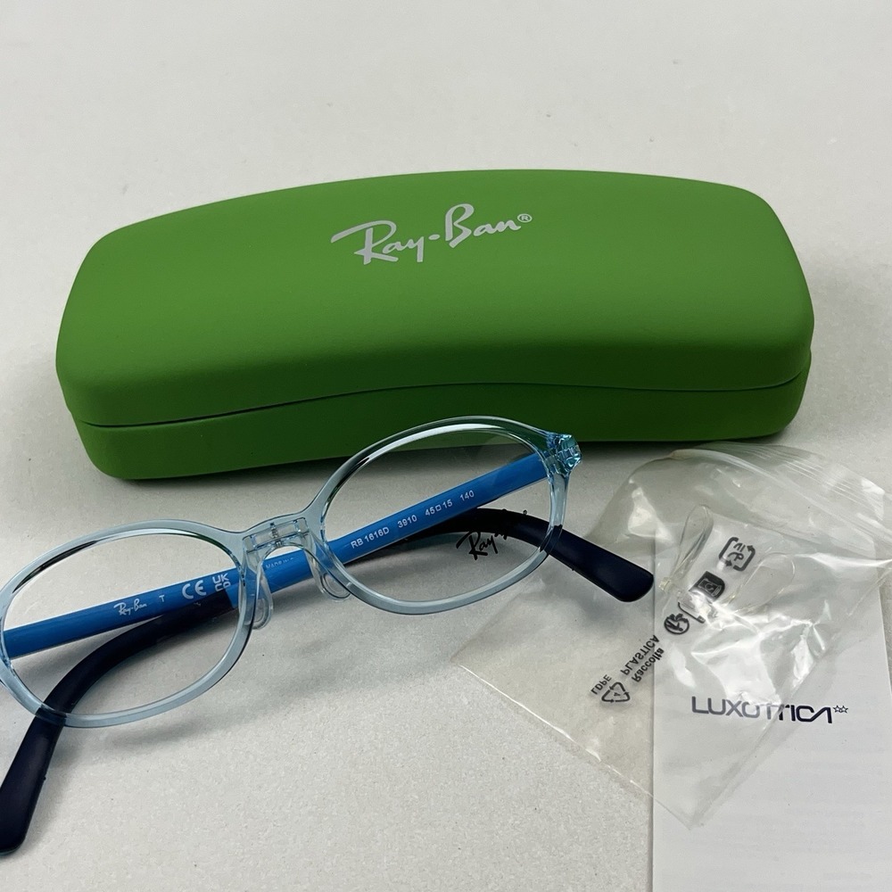 Ray-Ban Blue Kids Glasses - 0RY1616D - Demo lens 4515-140
